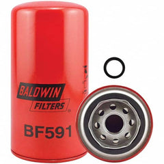 Baldwin Filters - 15/16 Thread 7-3/16" OAL x 3-11/16" OD Automotive Fuel Filter - Apex Tool & Supply