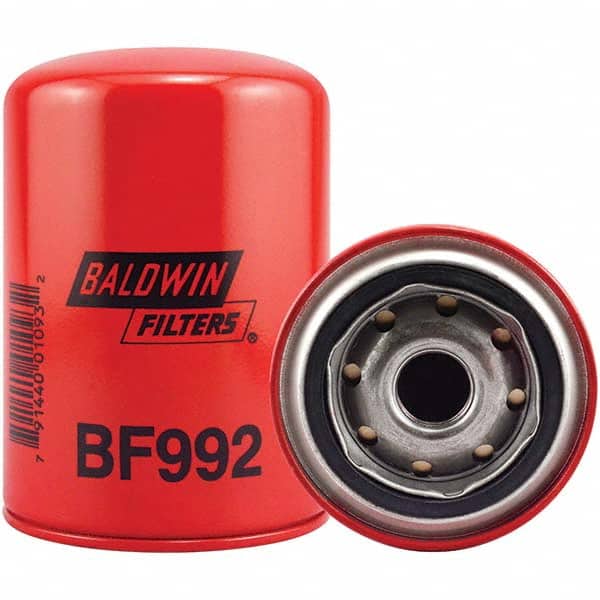Baldwin Filters - 7/8 Thread 5-3/8" OAL x 3-11/16" OD Automotive Fuel Filter - Apex Tool & Supply