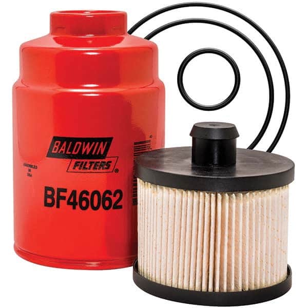 Baldwin Filters - 3-3/8 Thread 6-1/2" OAL x 4-1/32" OD Automotive Fuel Filter - Apex Tool & Supply