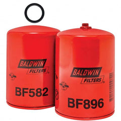 Baldwin Filters - 13/16 Thread 5-21/32" OAL x 3-11/16" OD Automotive Fuel Filter - Apex Tool & Supply