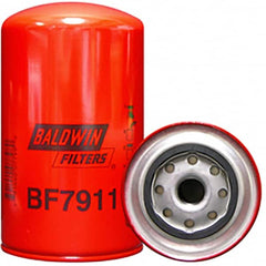 Baldwin Filters - 7-11/32" OAL x 4-1/4" OD Automotive Fuel Filter - Apex Tool & Supply