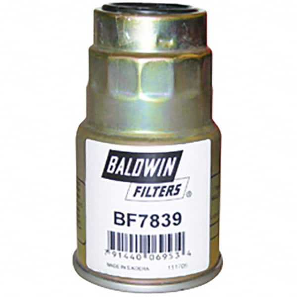 Baldwin Filters - 3/4 Thread 4-25/32" OAL x 2-3/32" OD Automotive Fuel Filter - Apex Tool & Supply
