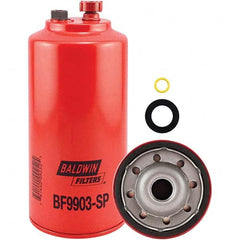 Baldwin Filters - 1 Thread 9-7/32" OAL x 4-1/4" OD Automotive Fuel/Water Separator Element - Apex Tool & Supply