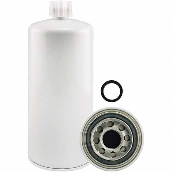 Baldwin Filters - 1-1/8 Thread 9-13/16" OAL x 3-11/16" OD Automotive Fuel/Water Separator Element - Apex Tool & Supply