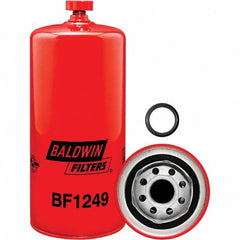 Baldwin Filters - 1 Thread 8-29/32" OAL x 3-11/16" OD Automotive Fuel/Water Separator Element - Apex Tool & Supply