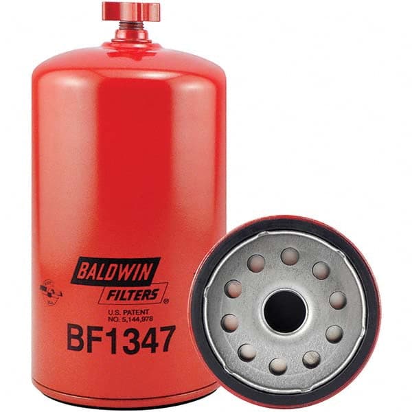 Baldwin Filters - 1 Thread 8-9/32" OAL x 4-1/4" OD Automotive Fuel/Water Separator Element - Apex Tool & Supply