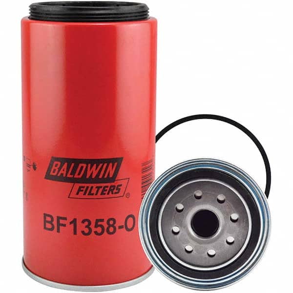 Baldwin Filters - 1 Thread 8-19/32" OAL x 4-13/32" OD Automotive Fuel/Water Separator Element - Apex Tool & Supply