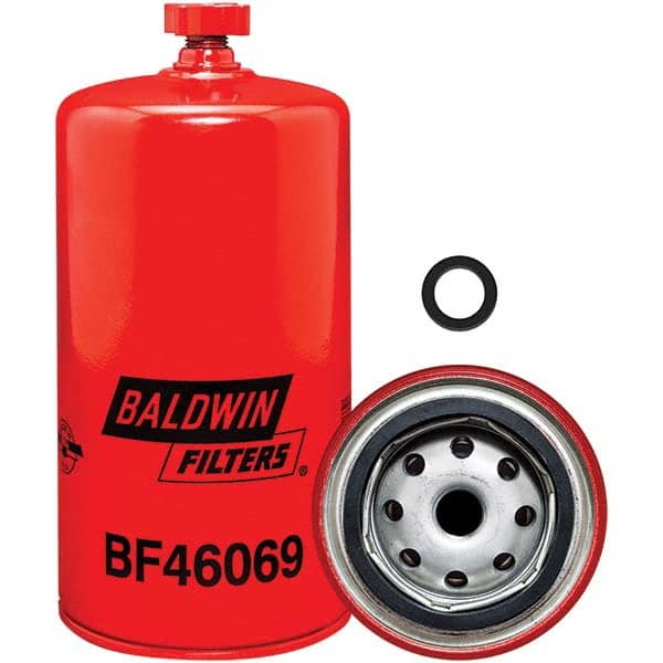 Baldwin Filters - 7-31/32" OAL x 3-23/32" OD Automotive Fuel/Water Separator Element - Apex Tool & Supply