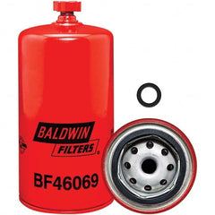 Baldwin Filters - 7-31/32" OAL x 3-23/32" OD Automotive Fuel/Water Separator Element - Apex Tool & Supply