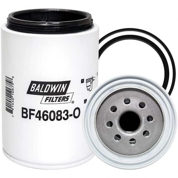 Baldwin Filters - 1 Thread 6-3/16" OAL x 4-1/2" OD Automotive Fuel/Water Separator Element - Apex Tool & Supply