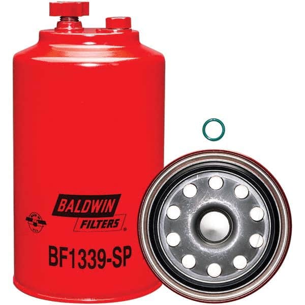 Baldwin Filters - 1 Thread 8-1/8" OAL x 4-9/32" OD Automotive Fuel/Water Separator Element - Apex Tool & Supply