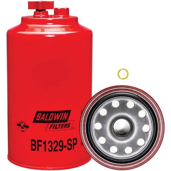 Baldwin Filters - 1 Thread 8-1/8" OAL x 4-9/32" OD Automotive Fuel/Water Separator Element - Apex Tool & Supply