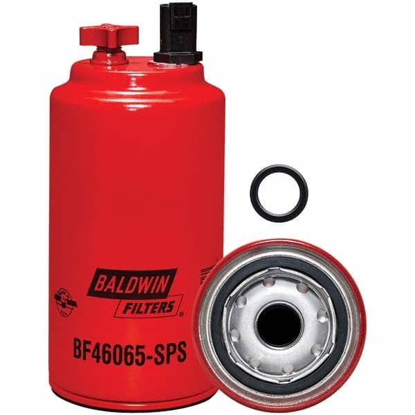 Baldwin Filters - 1 Thread 8-3/8" OAL x 3-21/32" OD Automotive Fuel/Water Separator Element - Apex Tool & Supply