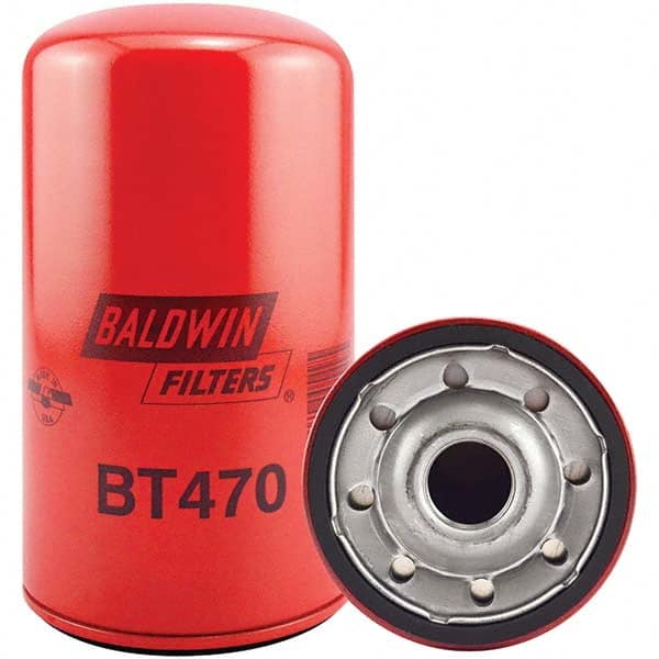 Baldwin Filters - 1-1/8 Thread 7-3/8" OAL x 4-1/4" OD Automotive Hydraulic Filter - Apex Tool & Supply