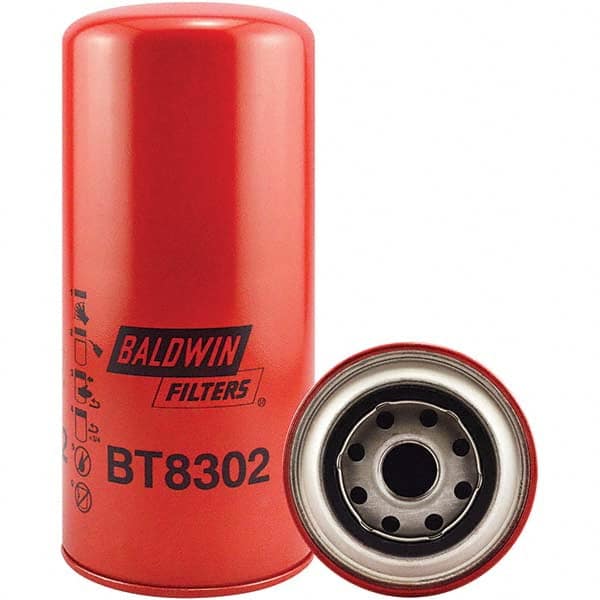 Baldwin Filters - 1 Thread 9-3/16" OAL x 4-1/4" OD Automotive Hydraulic Filter - Apex Tool & Supply