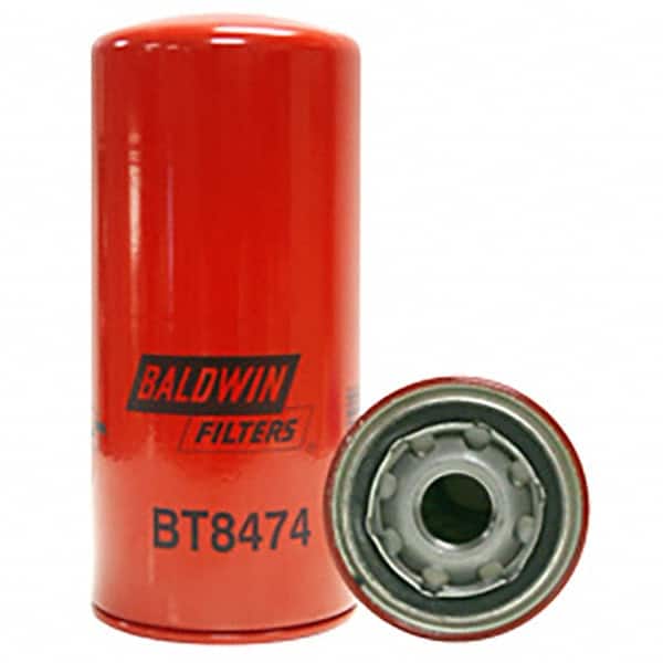 Baldwin Filters - 3/4 Thread 8-5/32" OAL x 3-11/16" OD Automotive Hydraulic Filter - Apex Tool & Supply