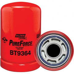 Baldwin Filters - 1-3/8 Thread 6-1/8" OAL x 3-3/4" OD Automotive Hydraulic Filter - Apex Tool & Supply