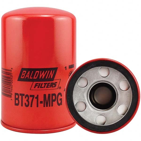 Baldwin Filters - 1-1/2 Thread 5-13/32" OAL x 3-13/16" OD Automotive Hydraulic Filter - Apex Tool & Supply