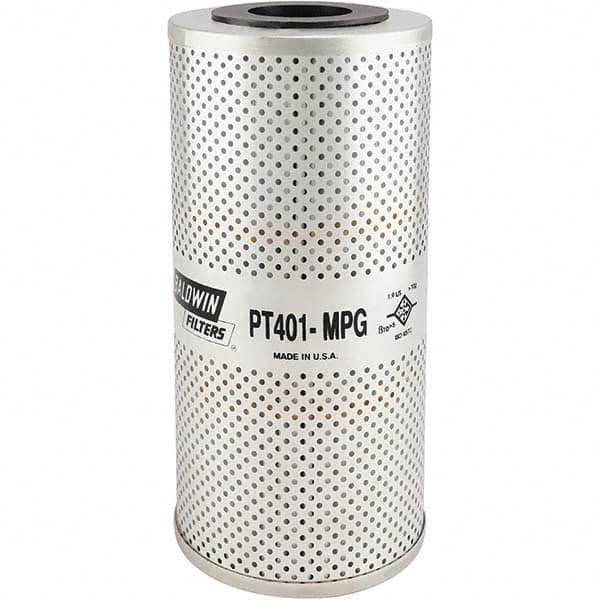 Baldwin Filters - 9-1/8" OAL x 4-1/2" OD Automotive Hydraulic Filter - Apex Tool & Supply