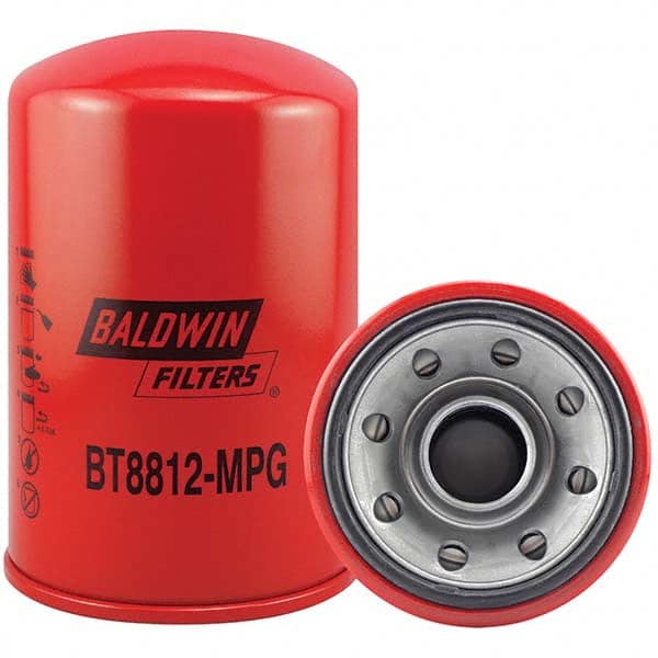Baldwin Filters - 1-1/2 Thread 7-15/32" OAL x 4-13/16" OD Automotive Hydraulic Filter - Apex Tool & Supply
