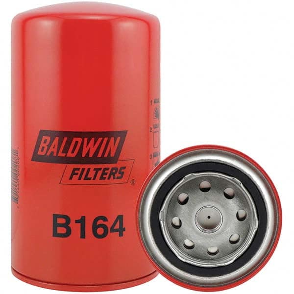 Baldwin Filters - 5/8 Thread 6-5/8" OAL x 3-11/16" OD Automotive Oil Filter - Apex Tool & Supply