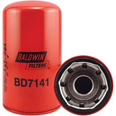 Baldwin Filters - 1-1/2 Thread 8-3/32" OAL x 4-21/32" OD Automotive Oil Filter - Apex Tool & Supply