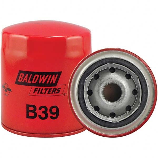 Baldwin Filters - 13/16 Thread 4-3/8" OAL x 3-11/16" OD Automotive Oil Filter - Apex Tool & Supply