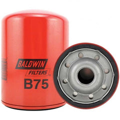 Baldwin Filters - 1-1/8 Thread 5-27/32" OAL x 4-1/4" OD Automotive Oil Filter - Apex Tool & Supply