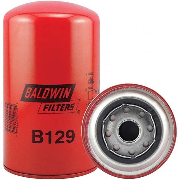 Baldwin Filters - 1 Thread 7-3/8" OAL x 4-1/4" OD Automotive Oil Filter - Apex Tool & Supply