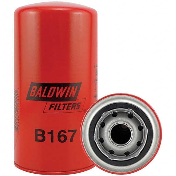 Baldwin Filters - 1 Thread 7-1/8" OAL x 3-11/16" OD Automotive Oil Filter - Apex Tool & Supply