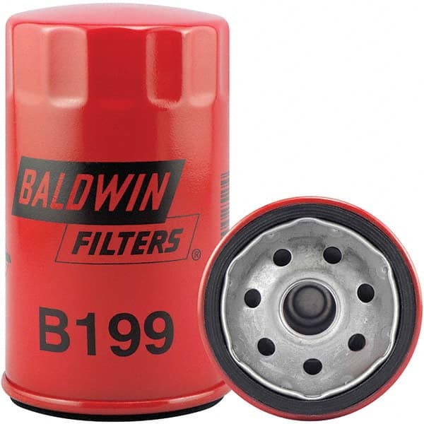 Baldwin Filters - M20 x 1.5 Thread 5-1/8" OAL x 3" OD Automotive Oil Filter - Apex Tool & Supply