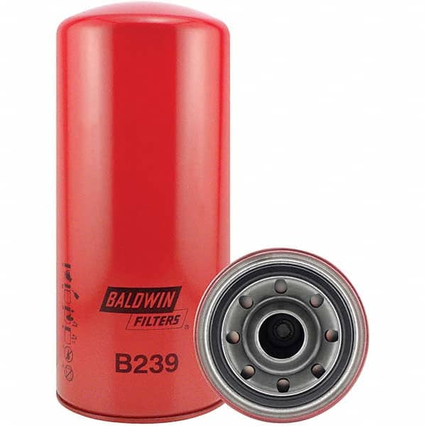 Baldwin Filters - 1-1/2 Thread 12-3/32" OAL x 5-3/8" OD Automotive Oil Filter - Apex Tool & Supply