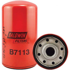 Baldwin Filters - 1-1/8 Thread 7-11/32" OAL x 4-1/4" OD Automotive Oil Filter - Apex Tool & Supply