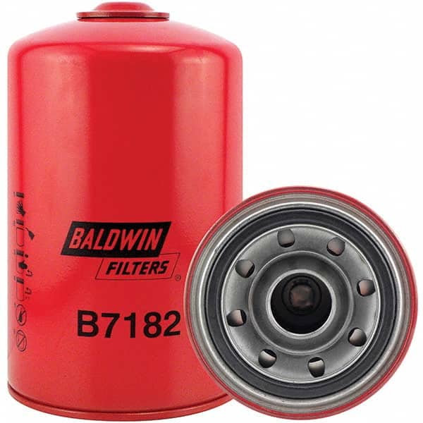 Baldwin Filters - 1-1/2 Thread 8-7/8" OAL x 5-3/8" OD Automotive Oil Filter - Apex Tool & Supply