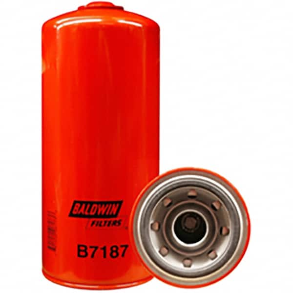 Baldwin Filters - 1-1/2 Thread 12-3/8" OAL x 5-3/8" OD Automotive Oil Filter - Apex Tool & Supply