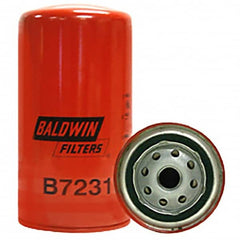 Baldwin Filters - 3/4 Thread 7-1/8" OAL x 3-11/16" OD Automotive Oil Filter - Apex Tool & Supply