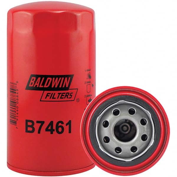 Baldwin Filters - 1 Thread 6-5/8" OAL x 3-19/32" OD Automotive Oil Filter - Apex Tool & Supply