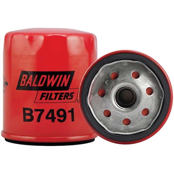 Baldwin Filters - 3/4 Thread 3-17/32" OAL x 3" OD Automotive Oil Filter - Apex Tool & Supply