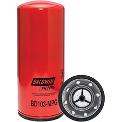 Baldwin Filters - 2-1/4 Thread 11-13/32" OAL x 4-21/32" OD Automotive Oil Filter - Apex Tool & Supply