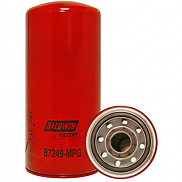 Baldwin Filters - 1-1/2 Thread 12-3/32" OAL x 5-3/8" OD Automotive Oil Filter - Apex Tool & Supply