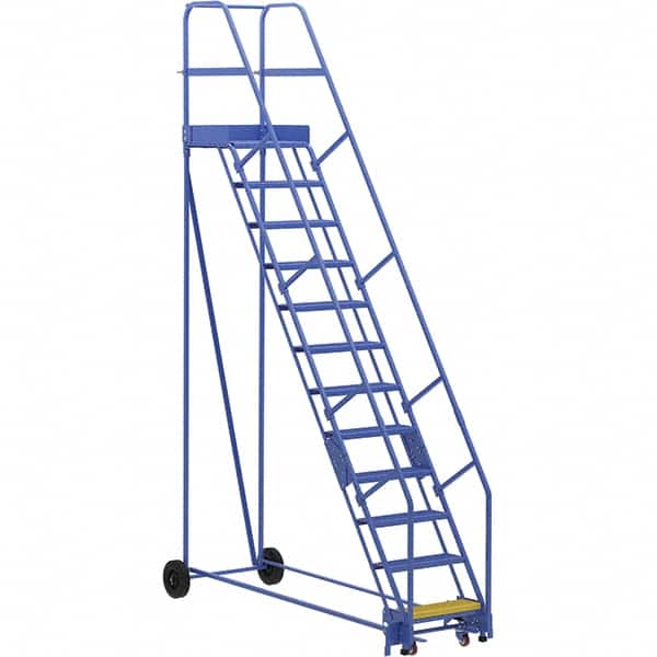 Vestil - 156" High 350 Lb Capacity 12 Step Ladder - Apex Tool & Supply
