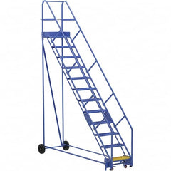 Vestil - 156" High 350 Lb Capacity 12 Step Ladder - Apex Tool & Supply