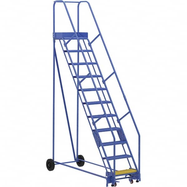 Vestil - 140" High 350 Lb Capacity 11 Step Ladder - Apex Tool & Supply