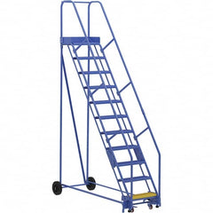 Vestil - 140" High 350 Lb Capacity 11 Step Ladder - Apex Tool & Supply