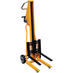 Vestil - 260 Lb Capacity, 54" Lift Height, Mini Stacker Manually Operated Lift - Apex Tool & Supply