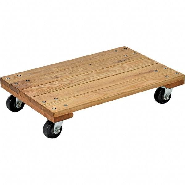 Vestil - 900 Lb Capacity Hardwood Dolly - 24" Long x 16" Wide - Apex Tool & Supply
