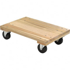 Vestil - 1,200 Lb Capacity Hardwood Dolly - 24" Long x 16" Wide - Apex Tool & Supply