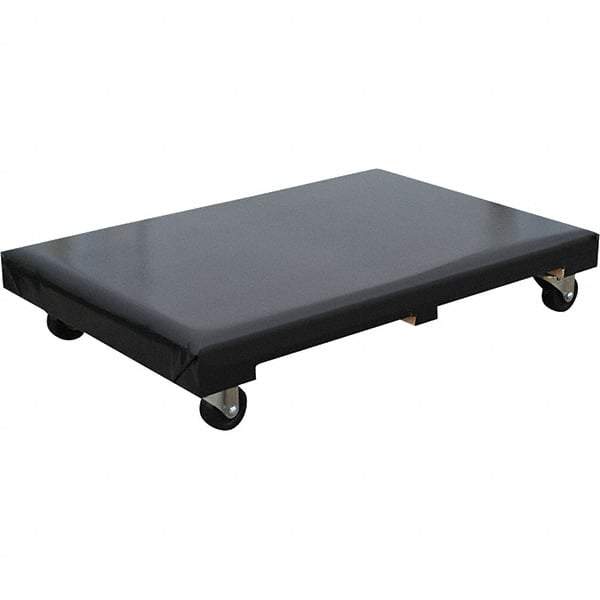 Vestil - 900 Lb Capacity Vinyl Dolly - 36" Long x 24" Wide - Apex Tool & Supply