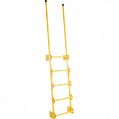 Vestil - 101-1/2" High 300 Lb Capacity 5 Step Fixed Ladder - Apex Tool & Supply