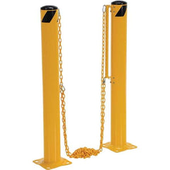 Vestil - 127' Long Steel Bollard - Yellow - Apex Tool & Supply
